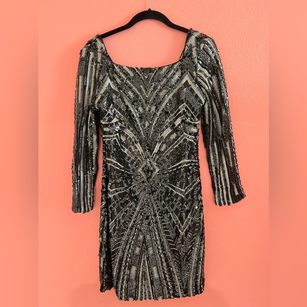 Sequin mini dress